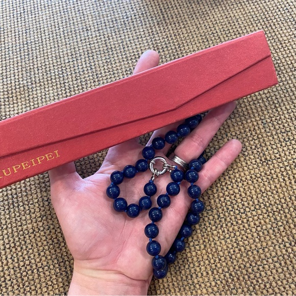 Rupeipei necklace blue pearl